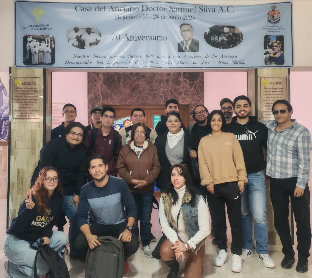 Visita a casa del anciano